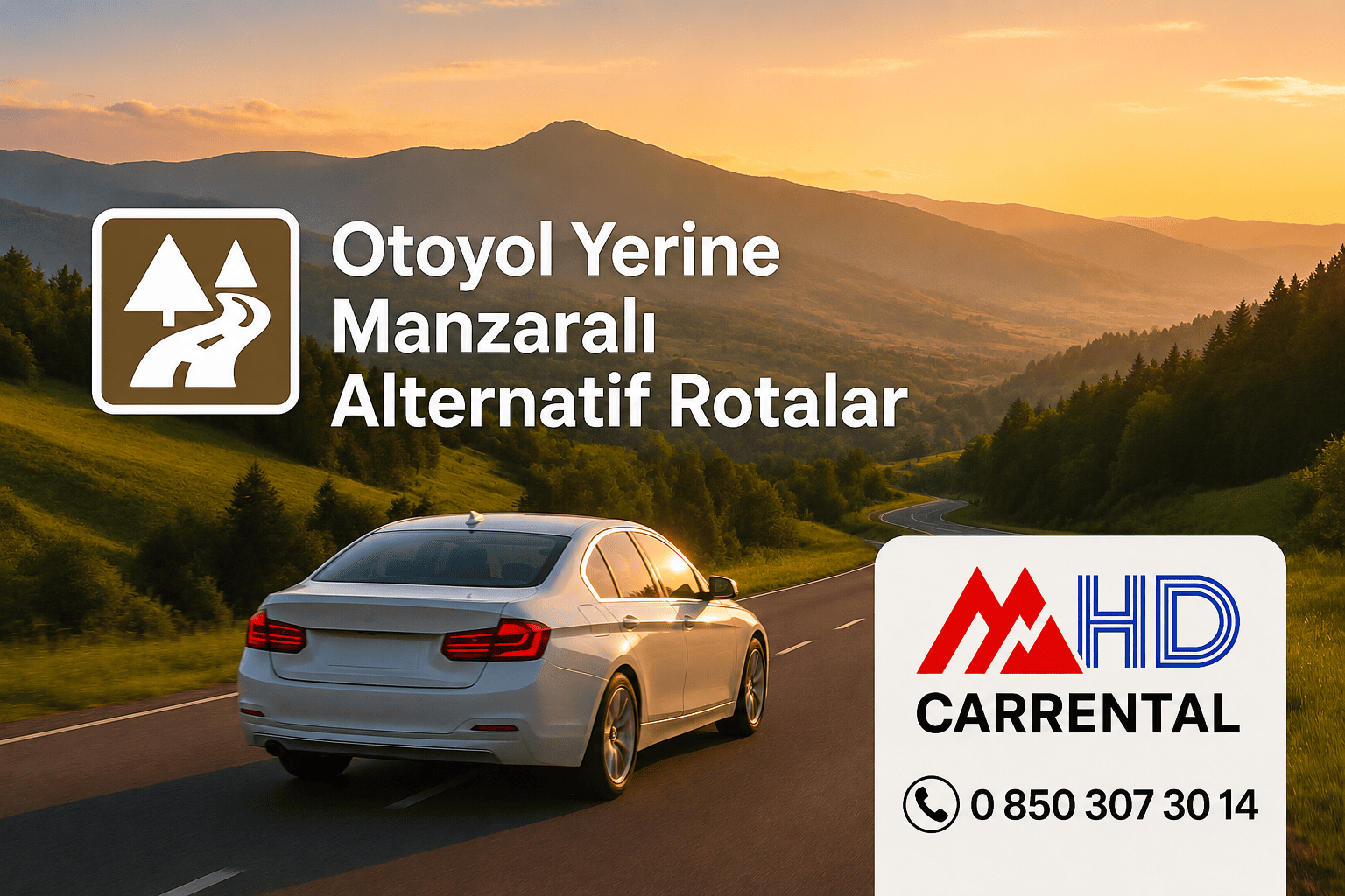 Otoyol Yerine Alternatif Manzaralı Rotalar