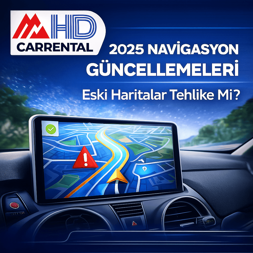 2025 Navigasyon Güncellemeleri: Eski Haritalar Tehlike Mi?