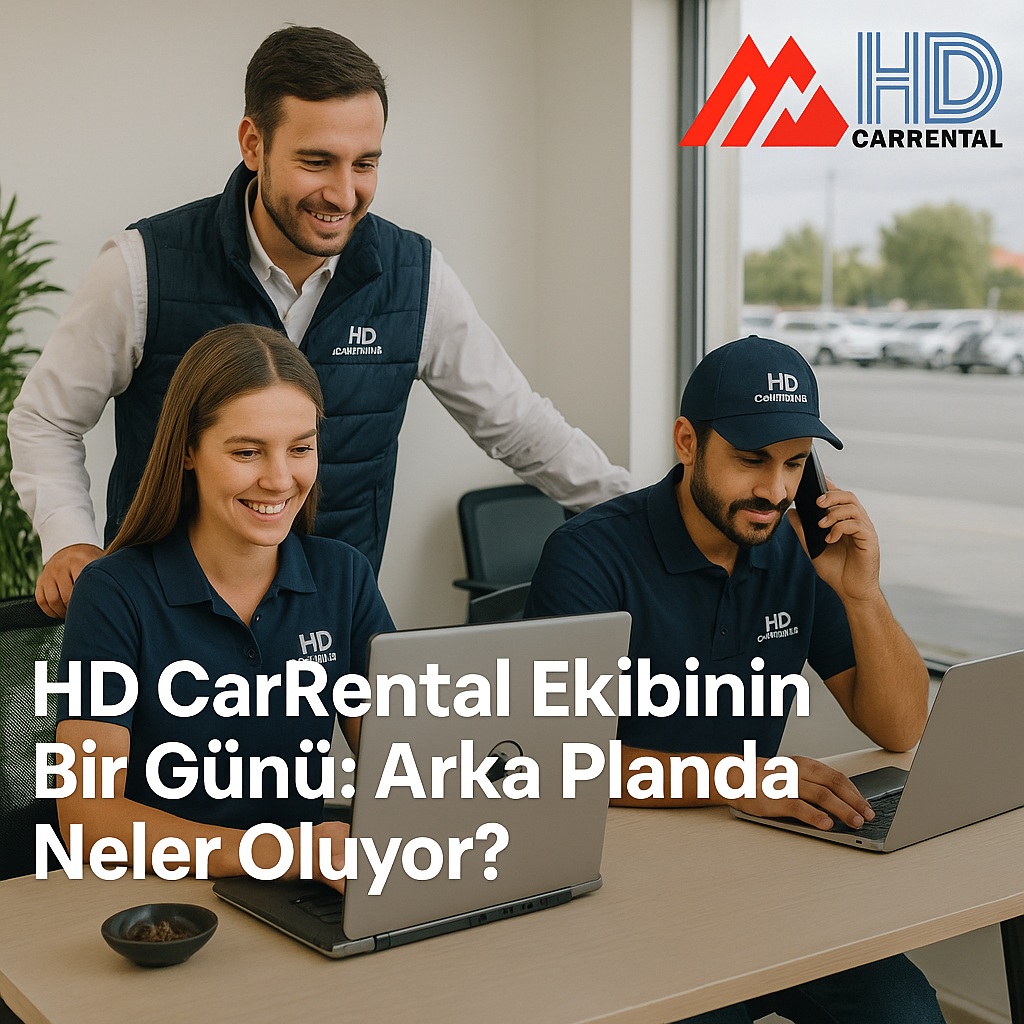 HD CarRental Ekibinin Bir Günü: Arka Planda Neler Oluyor?