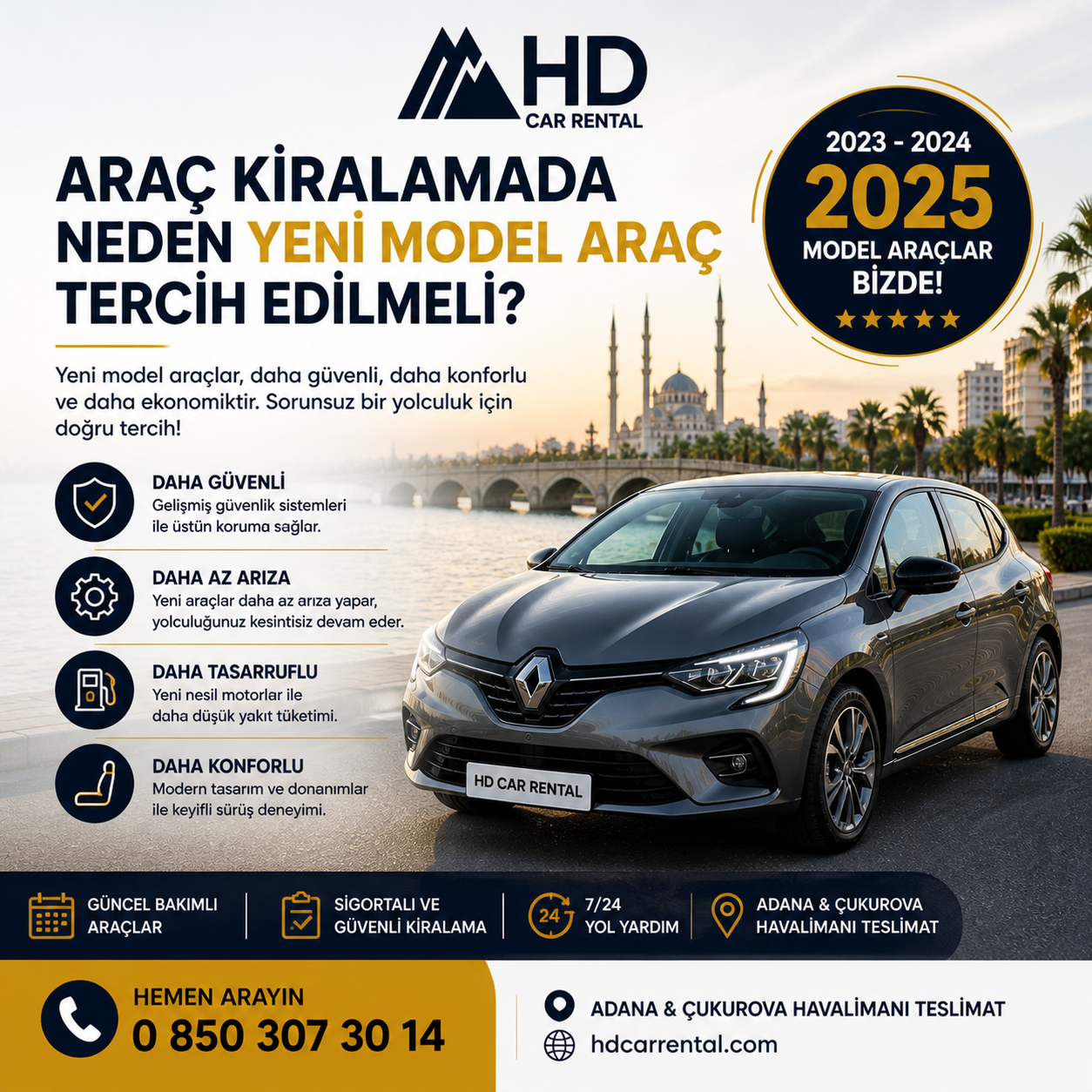 Araç Kiralamada Neden Yeni Model Araç Tercih Edilmeli?