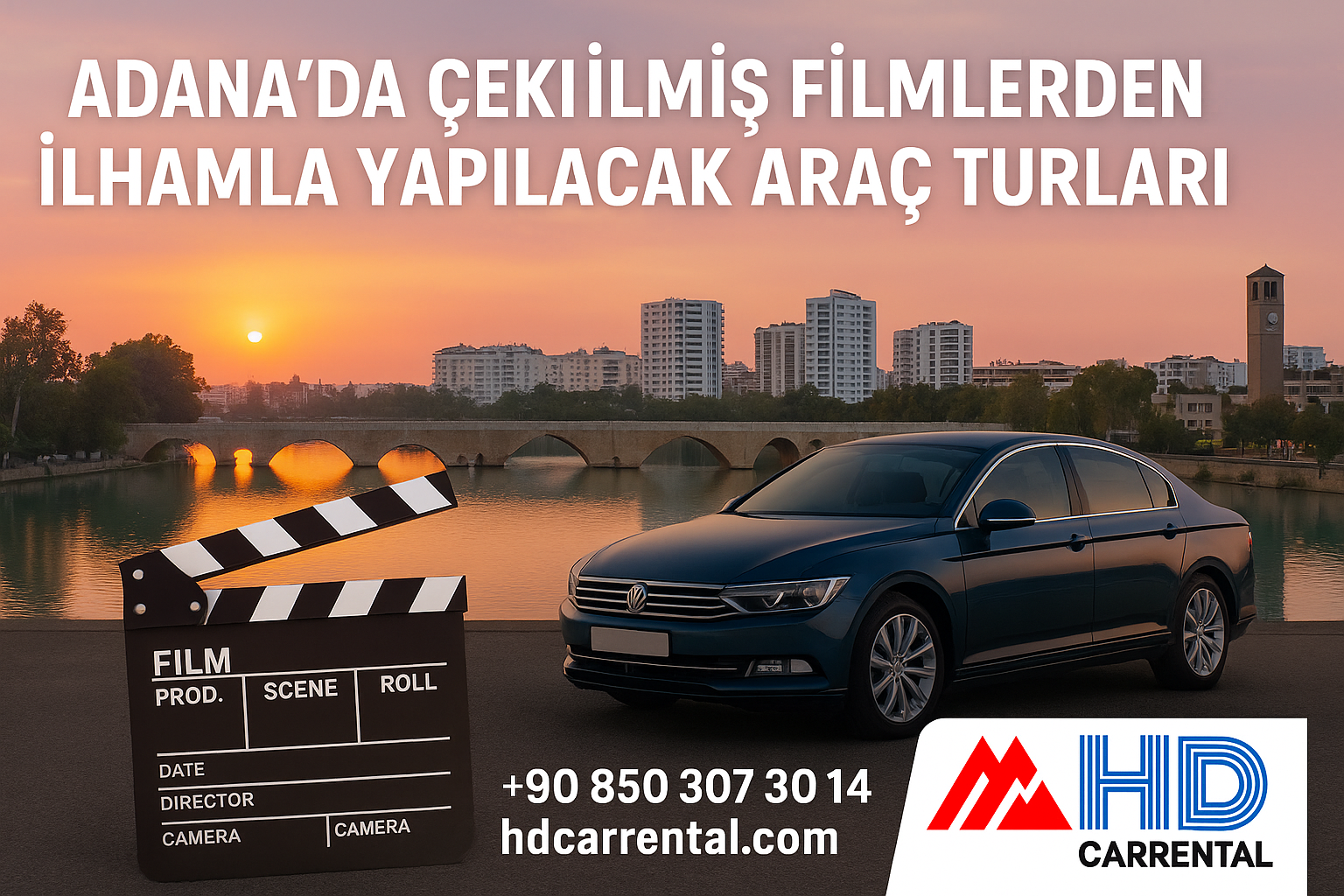 Adana’da Çekilmiş Filmlerden İlhamla Yapılacak Araç Turları