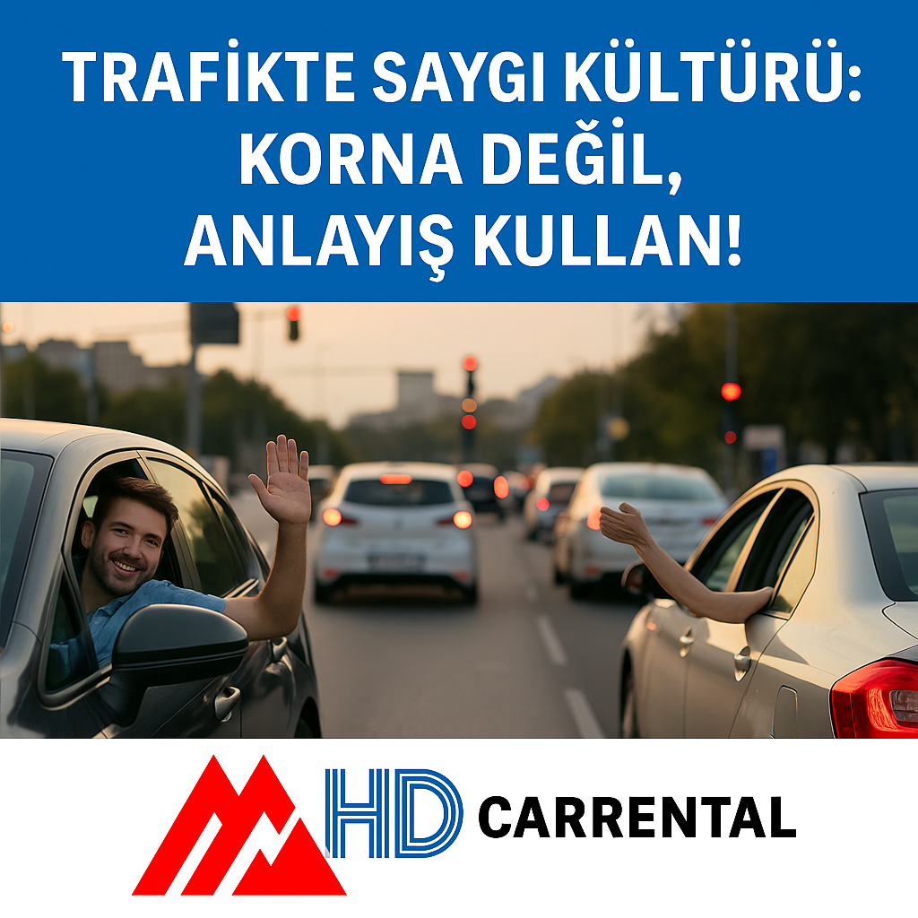 Trafikte Saygı Kültürü: Korna Değil, Anlayış Kullan!