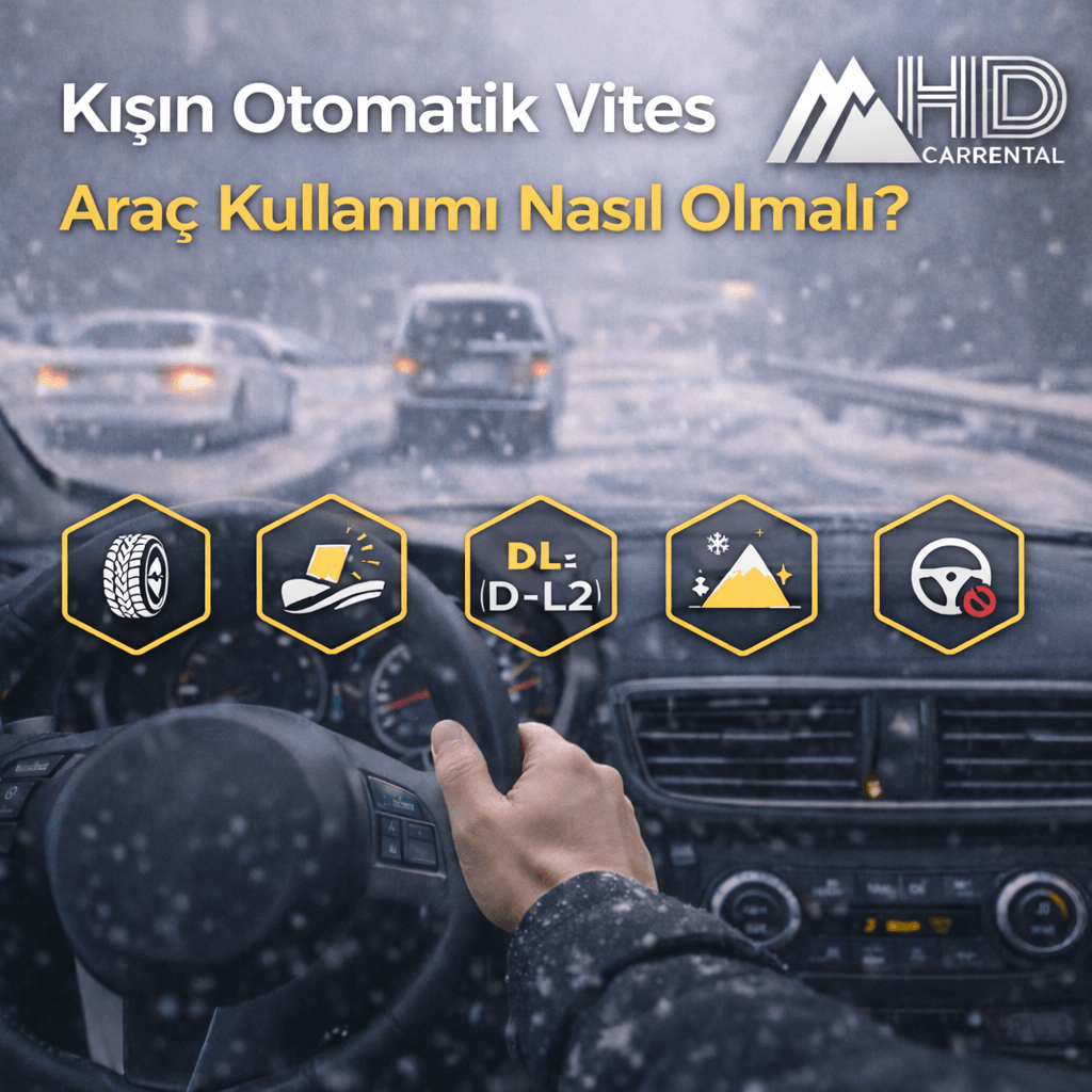 Kışın Otomatik Vites Araç Kullanımı Nasıl Olmalı?
