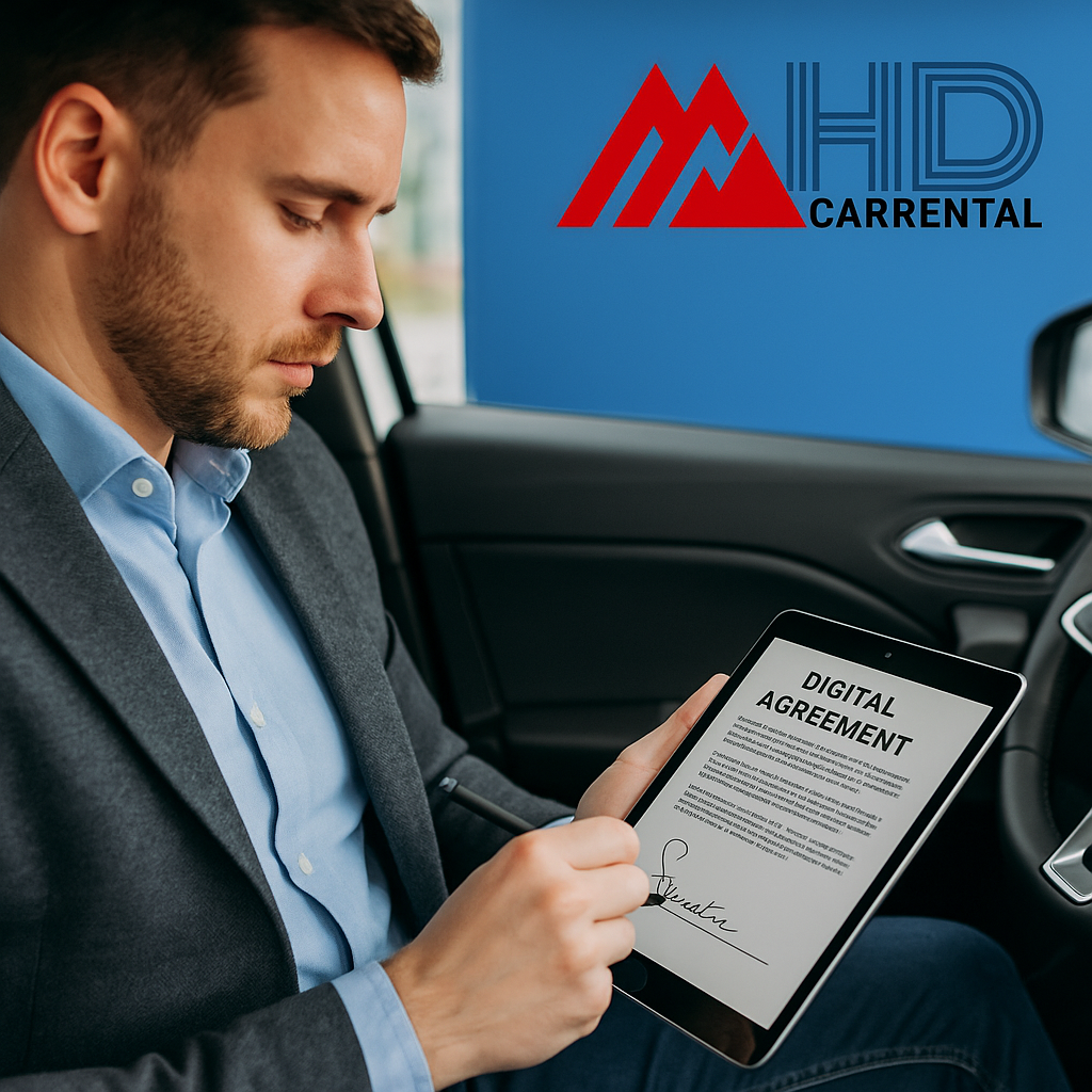 HD CarRental Sisteminde Dijital Sözleşme Dönemi