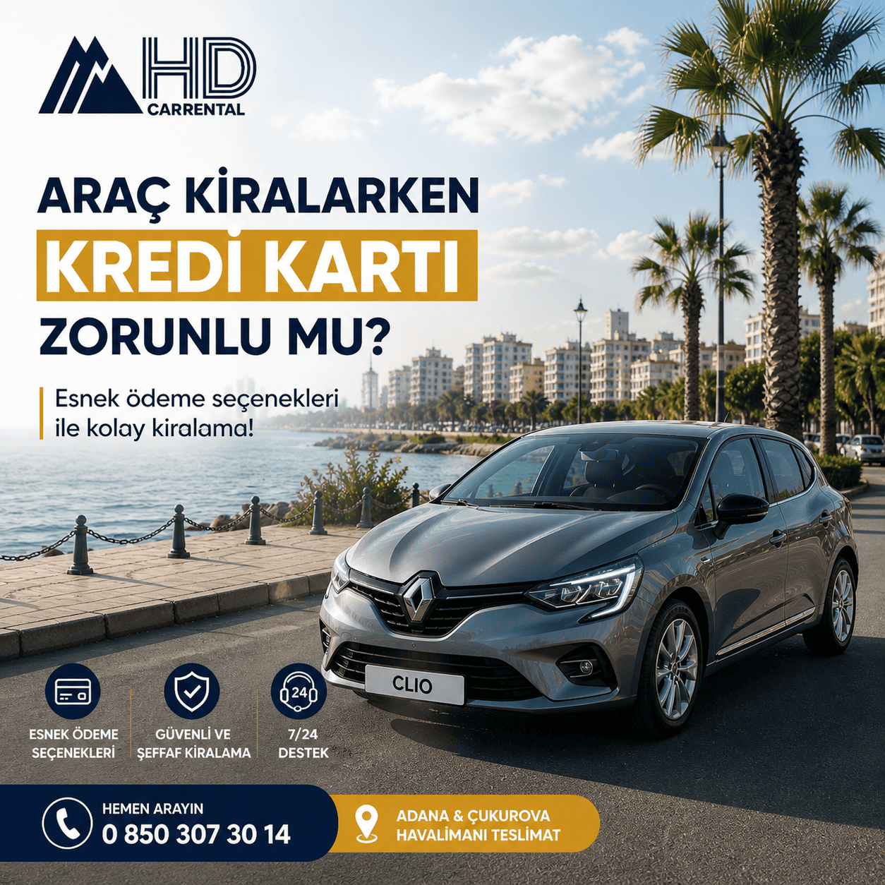 Araç Kiralarken Kredi Kartı Zorunlu mu?