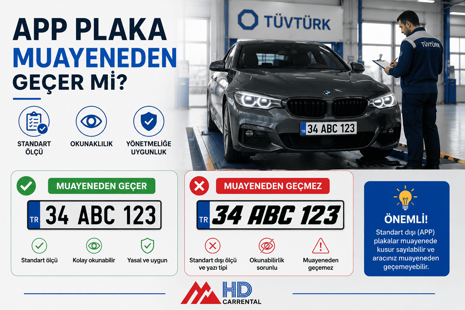 APP Plaka Muayeneden Geçer mi?