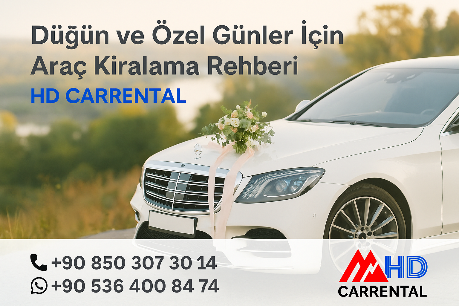 Düğün ve Özel Günler İçin Araç Kiralama Rehberi