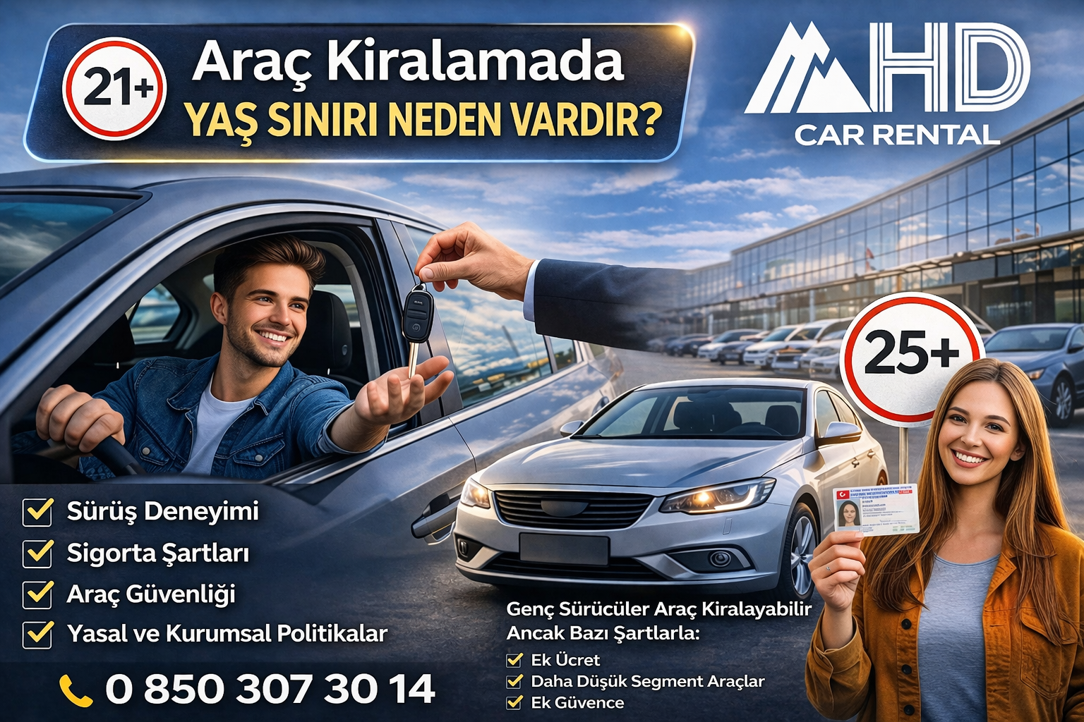 Araç Kiralamada Yaş Sınırı Neden Vardır?
