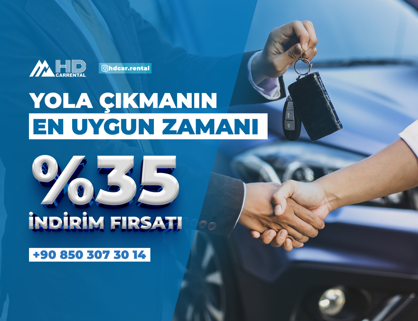 HD CARRENTAL ile YOLA ÇIKMANIN TAM ZAMANI 