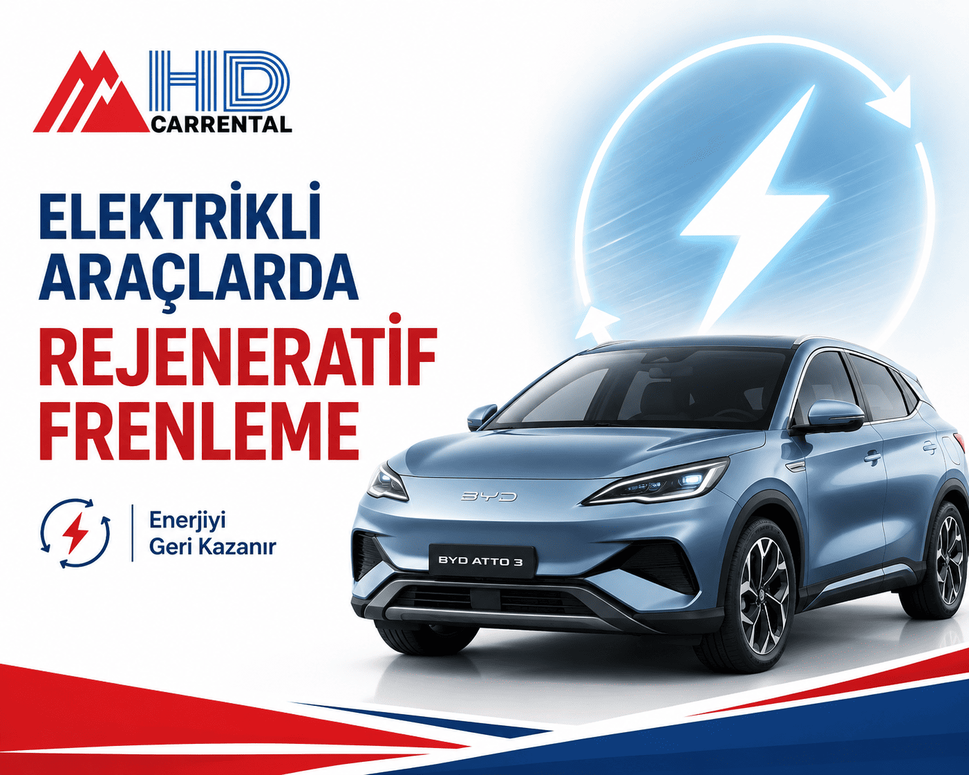 Elektrikli Araçlarda Rejeneratif Frenleme Nedir?