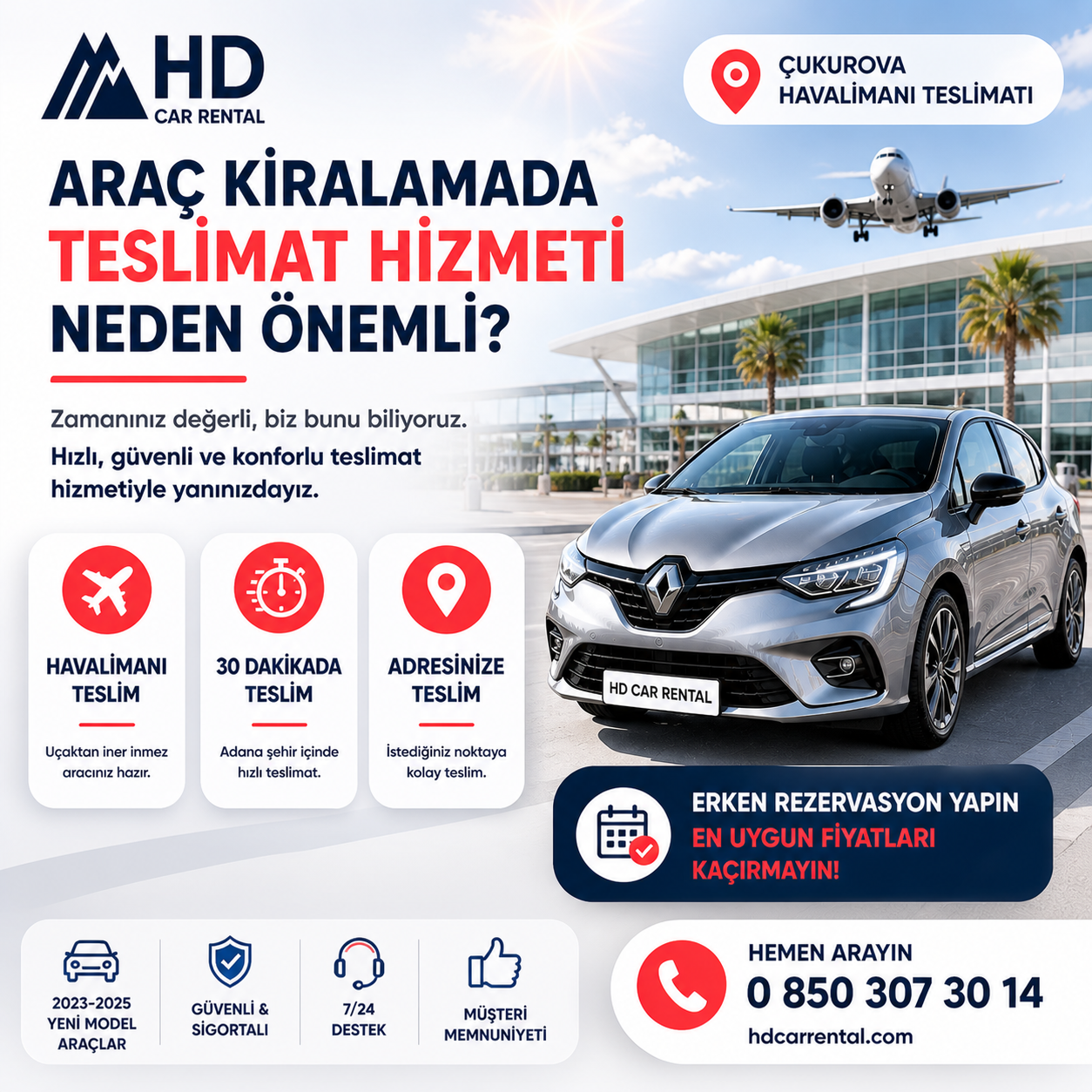Araç Kiralamada Teslimat Hizmeti Neden Önemlidir?