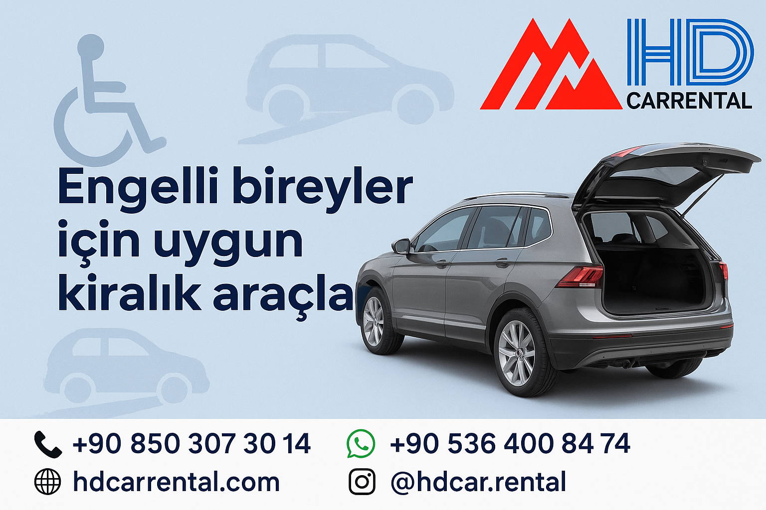 Engelli Bireyler İçin Uygun Kiralık Araçlar Var mı?