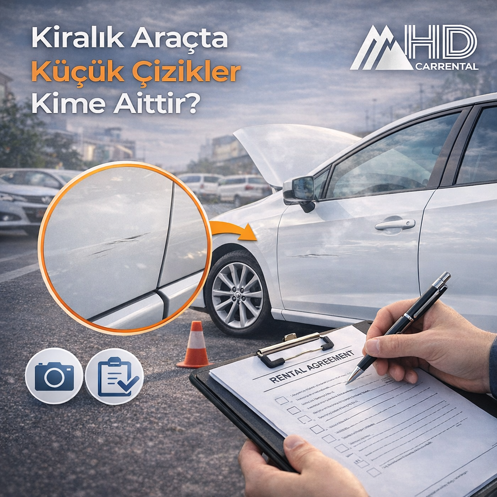 Kiralık Araçta Küçük Çizikler Kime Aittir?